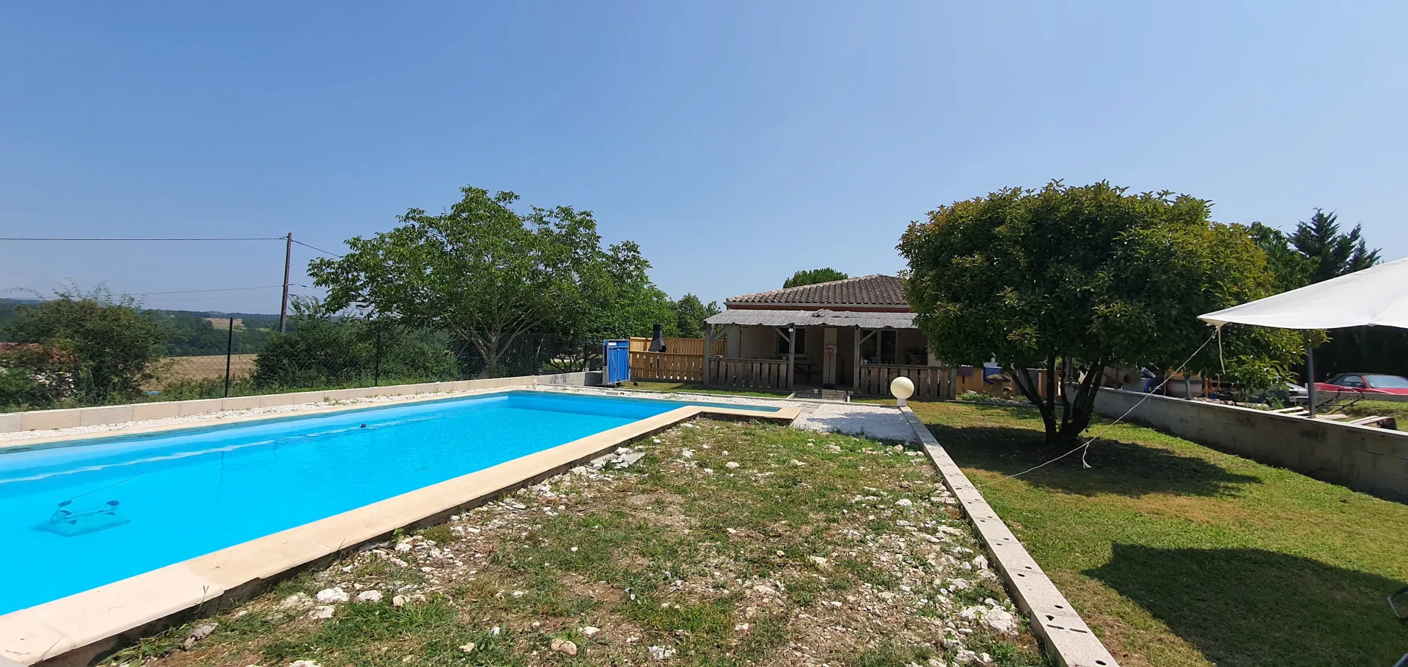 Maison de plain pied dans le Sud-Ouest de la France 