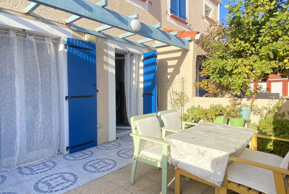 Villa T3 avec Jardin et Garage à Le Barcarès 