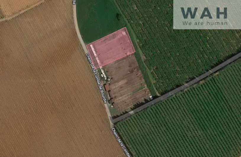 Terrain agricole de 2500m2 avec équipement pour chevaux - Aubord (30620) 