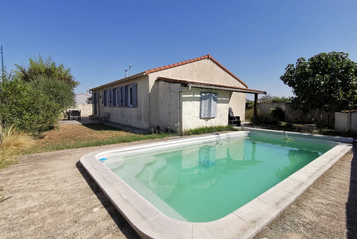 Vente - Villa T4 avec piscine à Plaisance-du-Touch 