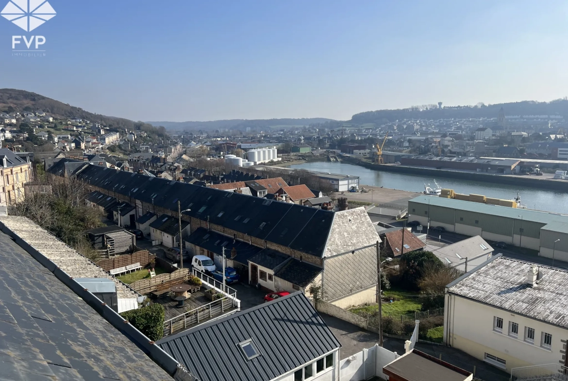 Maison à vendre à FECAMP avec vue panoramique sur le port 