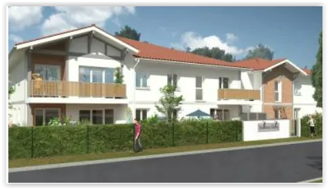 Appartement T3 à Biscarrosse Bourg - 60m2 - Balcon et 2 parkings 