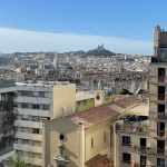 Appartement T3 à vendre à Marseille 1er Quartier Longchamp/Flammarion avec extérieurs et belle vue.