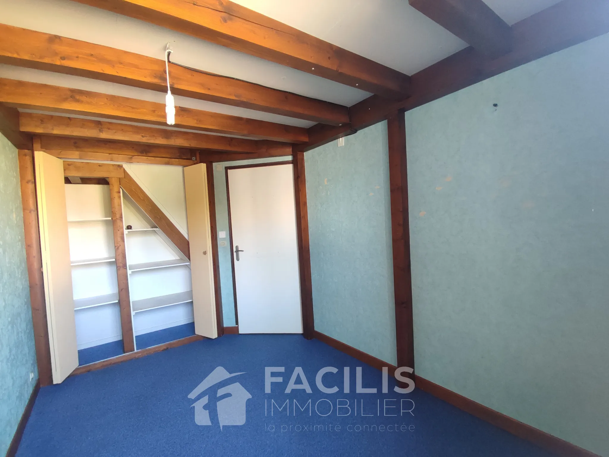 Maison mitoyenne de 110m2 avec jardin à Renage 