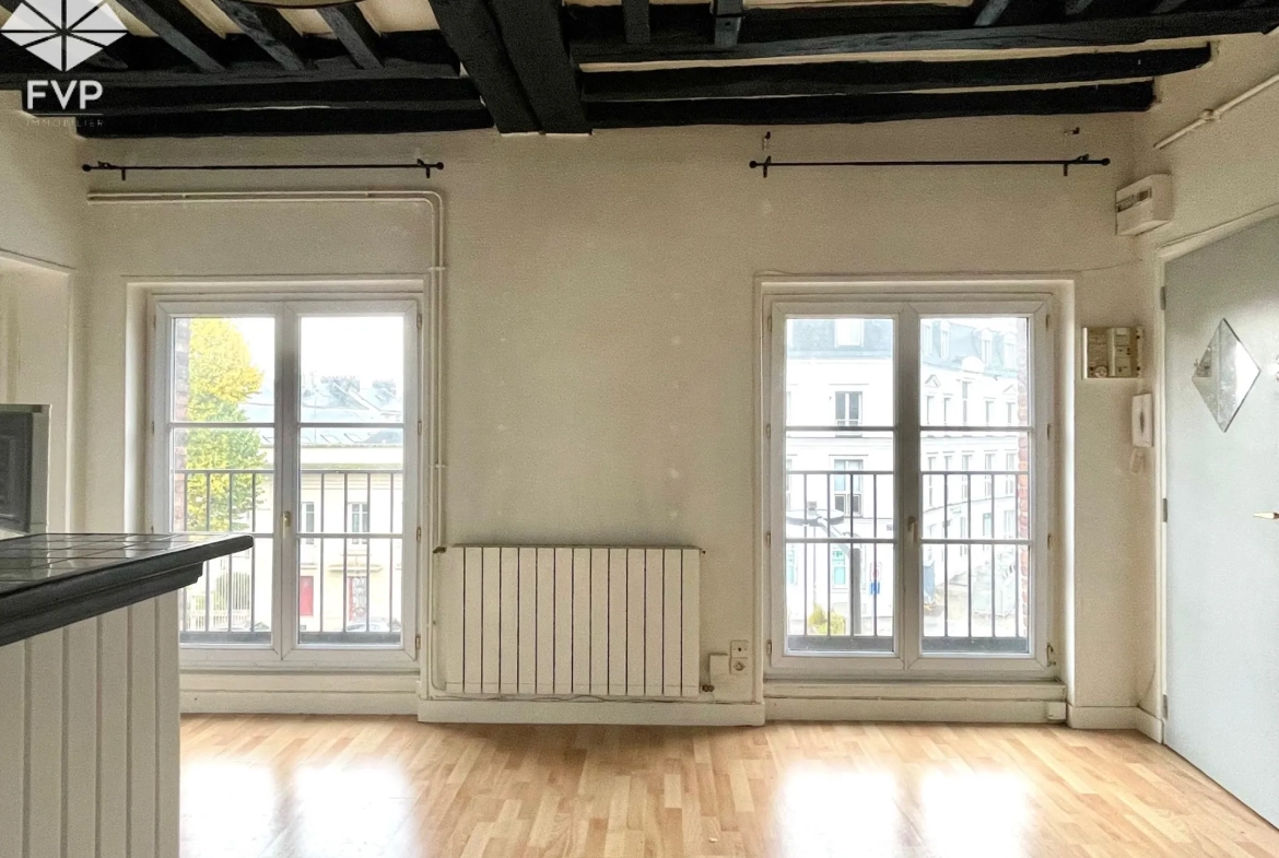 Appartement T2 de 38m2 à 300m de la place du vieux marché à Rouen 