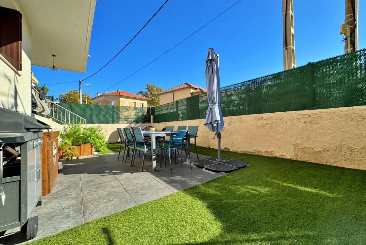 TOULON Les Routes - Rez de jardin de 90 m2 