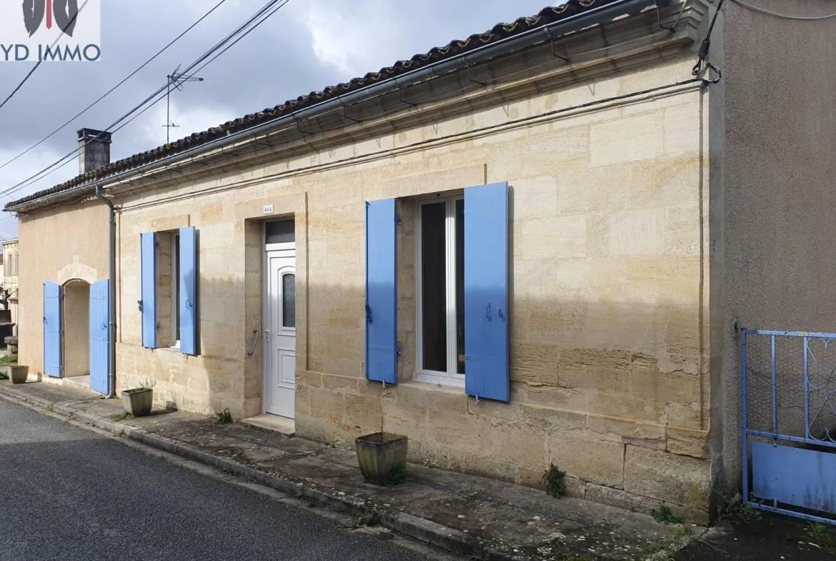 Maison en Pierre au Calme Proche Commodités à Paillet (33550) 