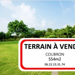 Terrain constructible de 554m2 à Coubron