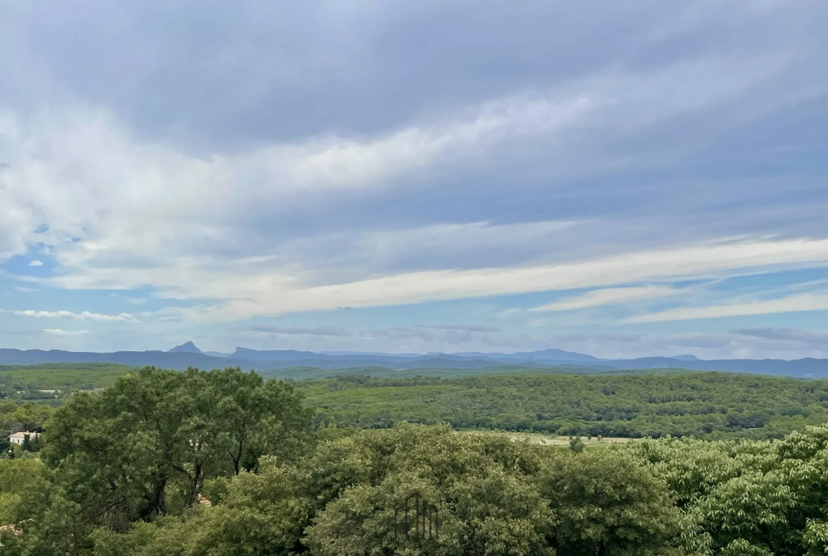 Maison T5 avec vue sur le Pic St Loup 