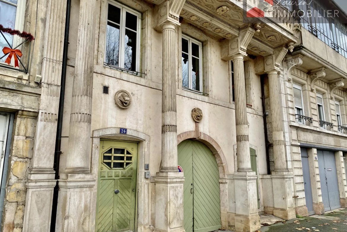 Appartement spacieux à Tournus avec vue sur la Saône 