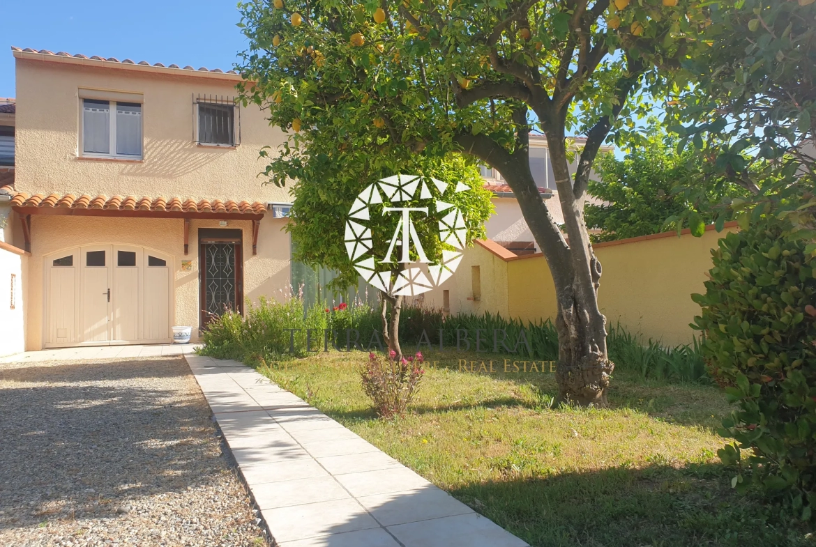 Villa exposée Sud avec vue sur les Albères 