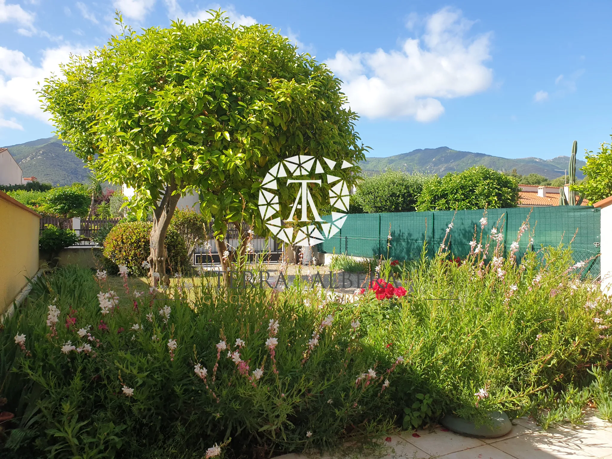 Villa exposée Sud avec vue sur les Albères 