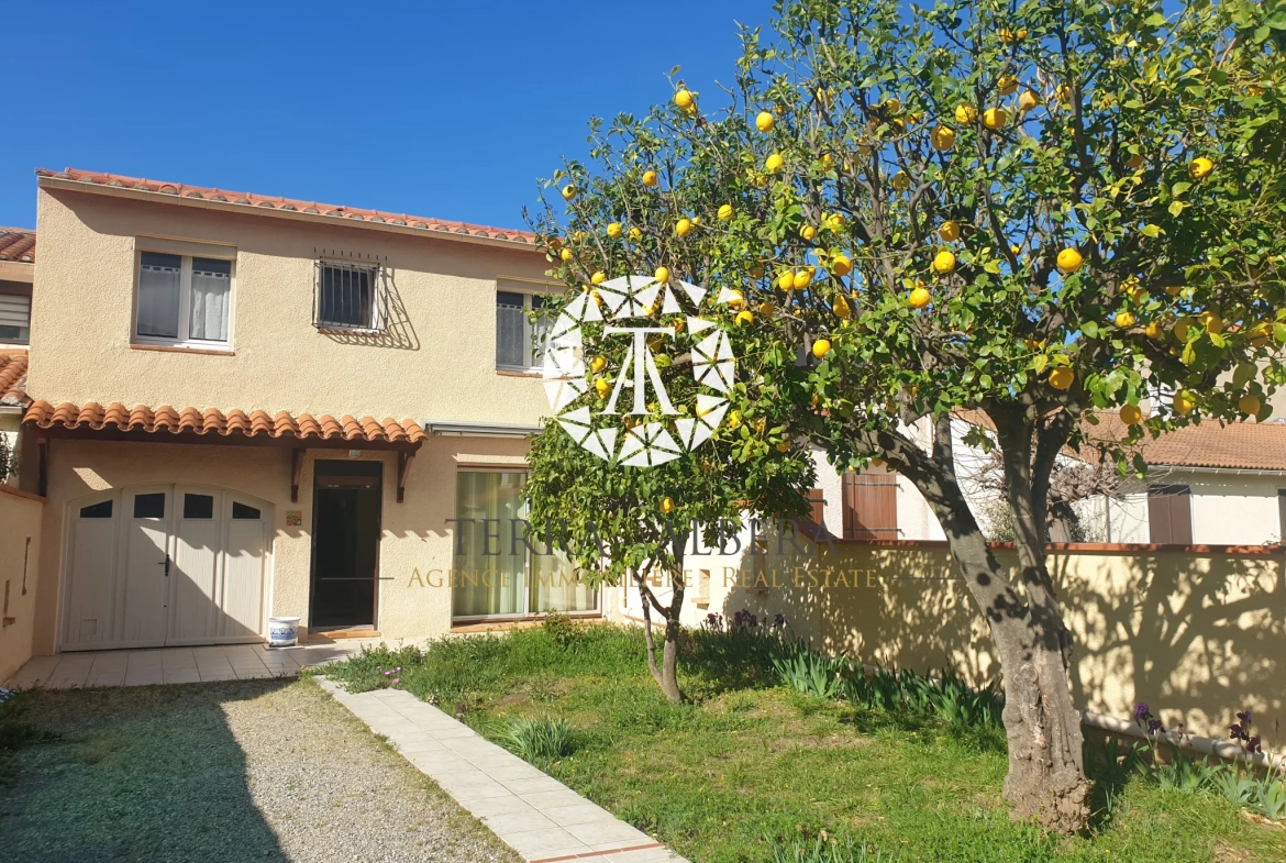 Villa exposée Sud avec vue sur les Albères 