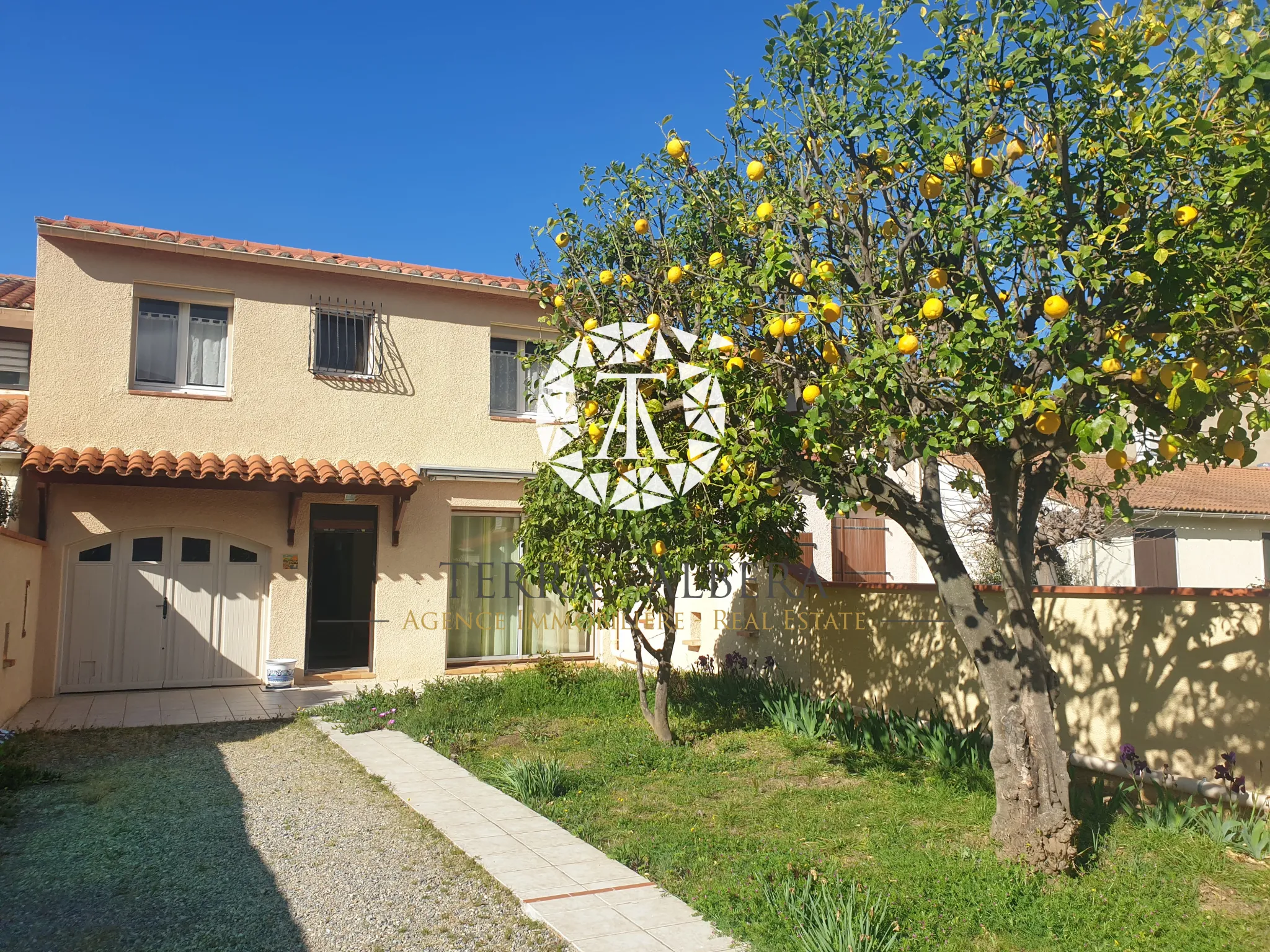 Villa exposée Sud avec vue sur les Albères 