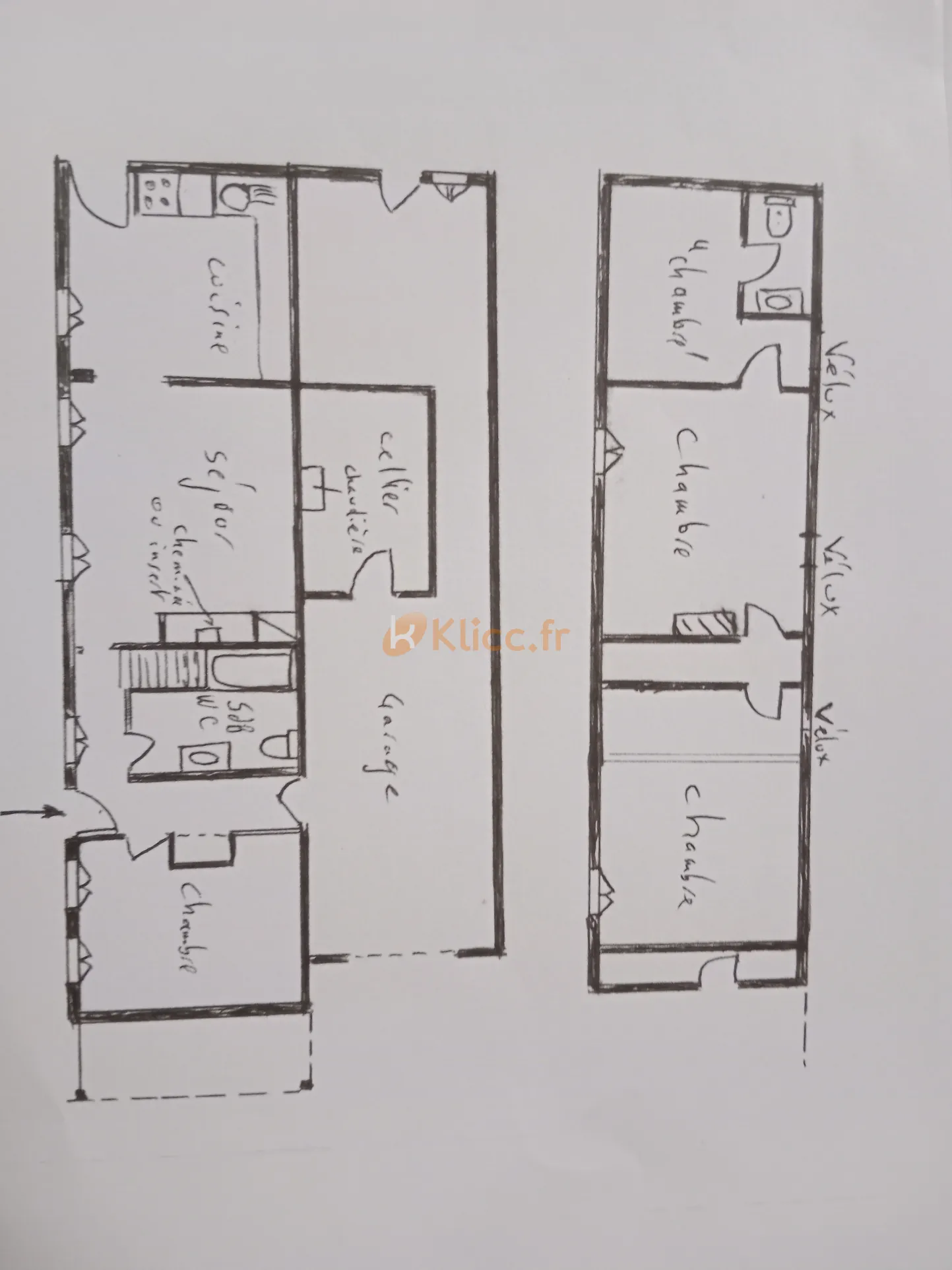 Maison à vendre à St Martin Aux Arbres - 98 m2 - 1400 m2 de terrain 