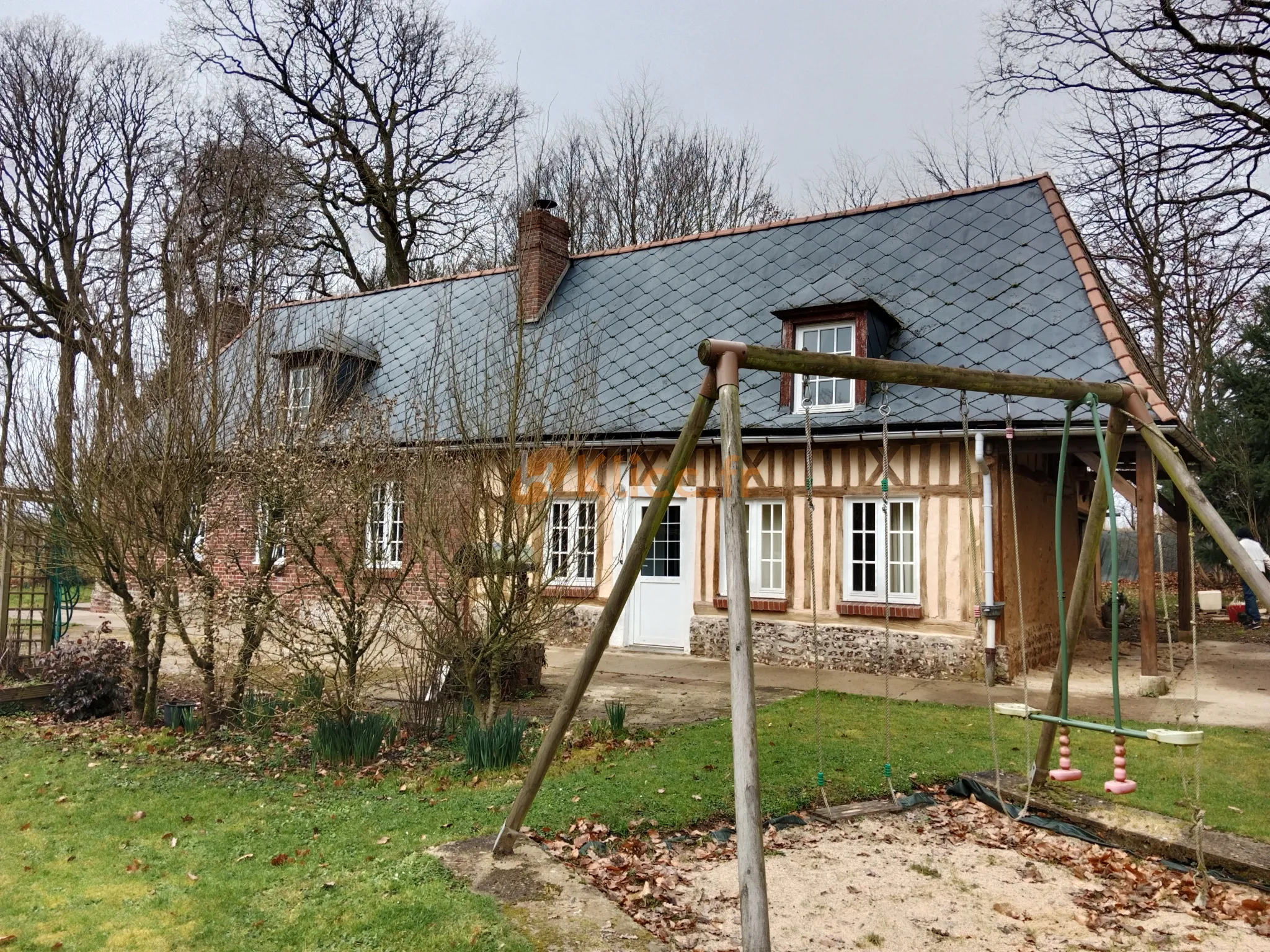 Maison à vendre à St Martin Aux Arbres - 98 m2 - 1400 m2 de terrain 