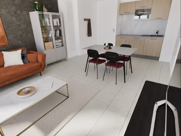 Appartement T2 de 42.56 m2 à Gratentour