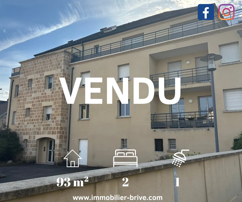 Appartement avec terrasse à vendre à Brive la Gaillarde 