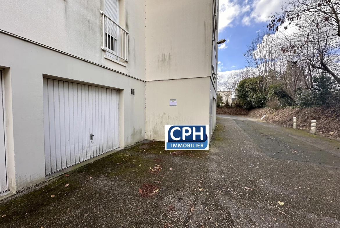 Appartement de 42m2 à Caen avec garage et cave 