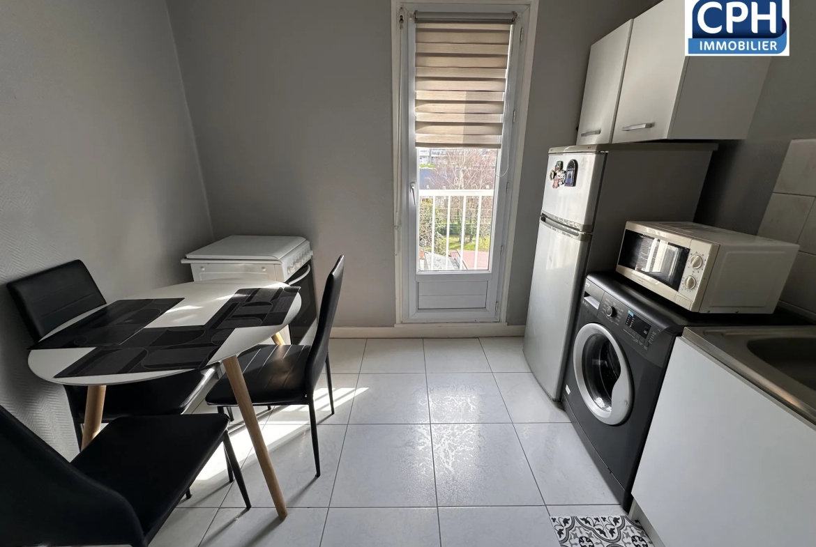 Appartement de 42m2 à Caen avec garage et cave 