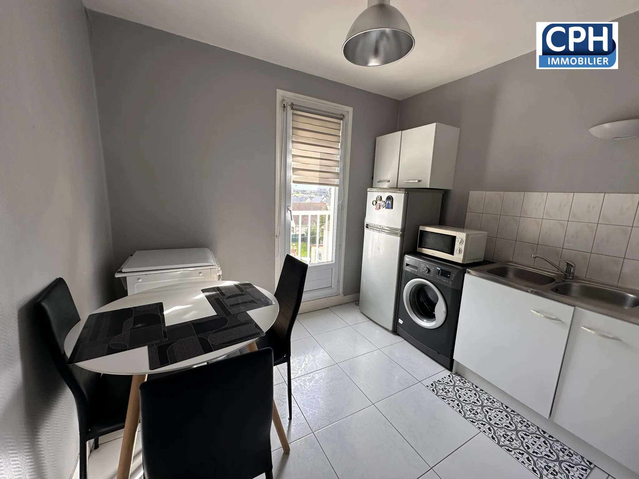 Appartement de 42m2 à Caen avec garage et cave 