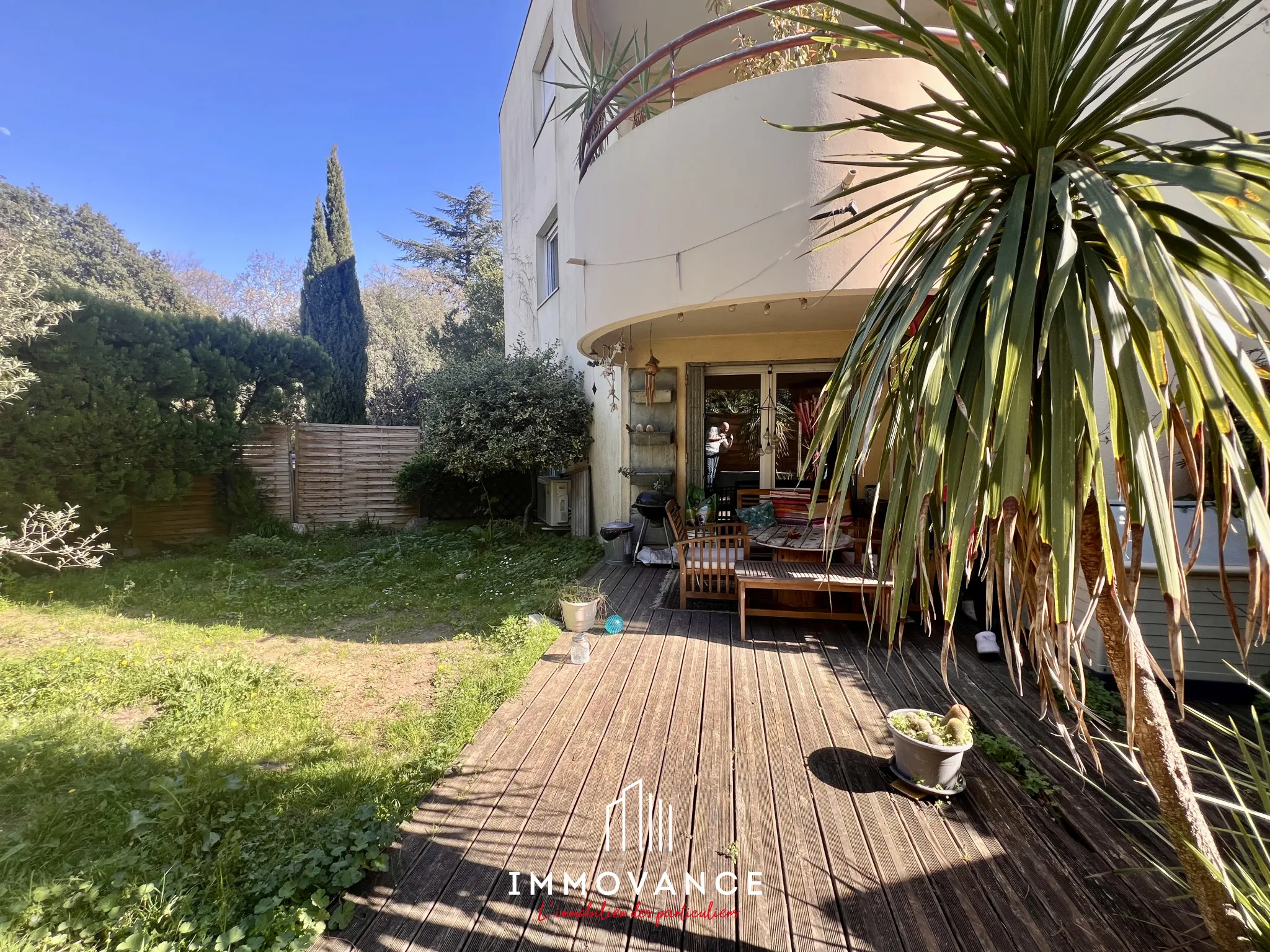 Appartement type 3 avec jardin privatif à Montpellier 