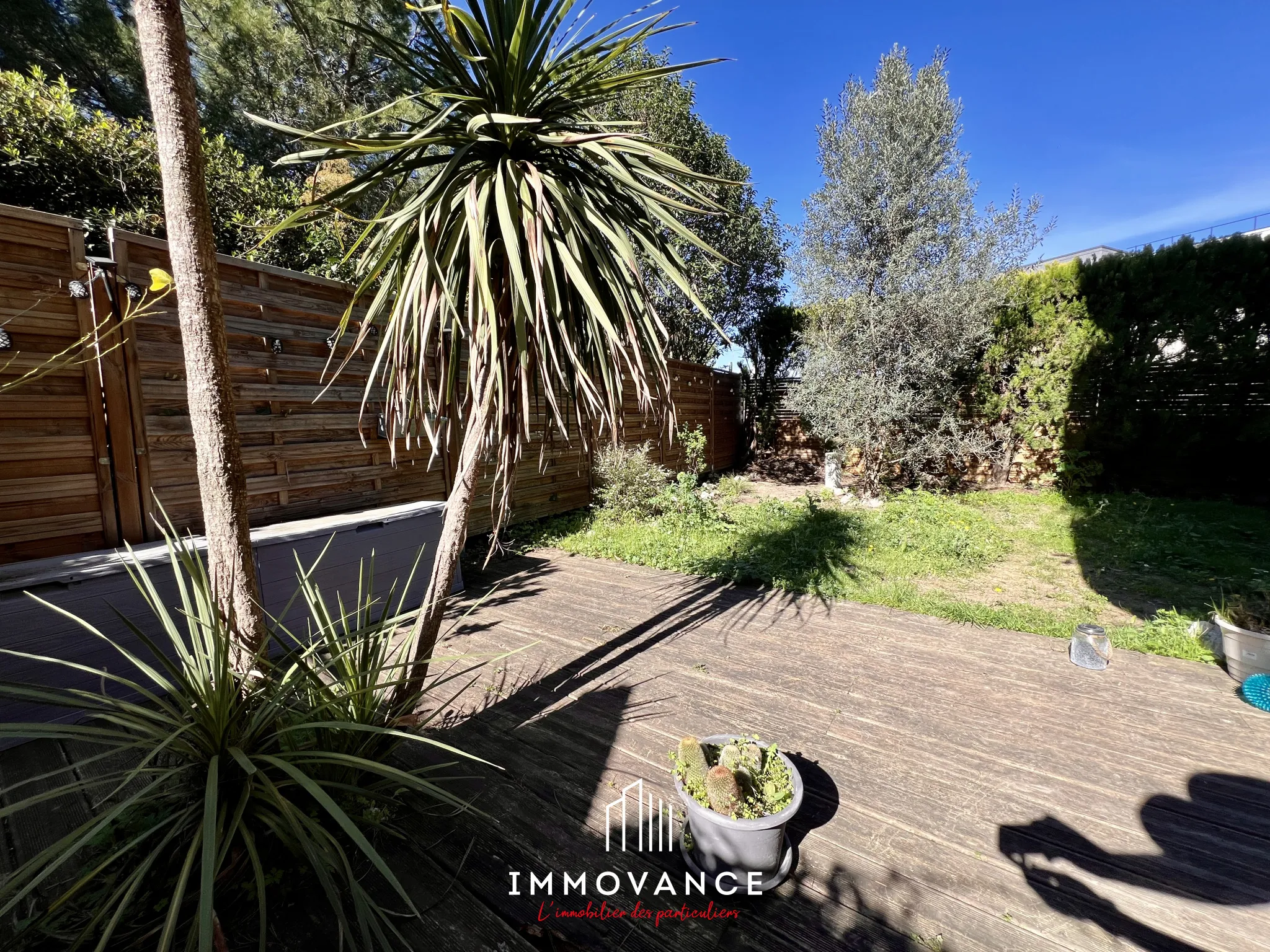 Appartement type 3 avec jardin privatif à Montpellier 