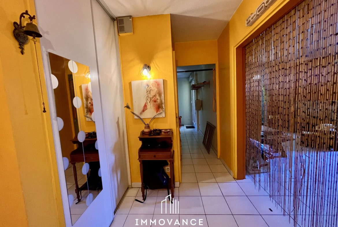 Appartement type 3 avec jardin privatif à Montpellier 