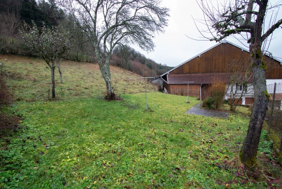 Ferme mitoyenne à Sombacour : 2 logements sur 1724m2 