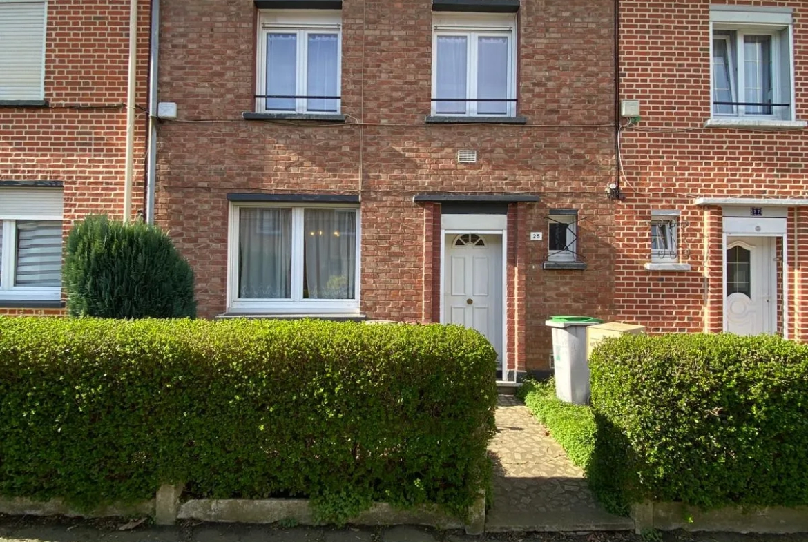 Maison 3 Chambres, jardin, garage à Marquette-Lez-Lille 