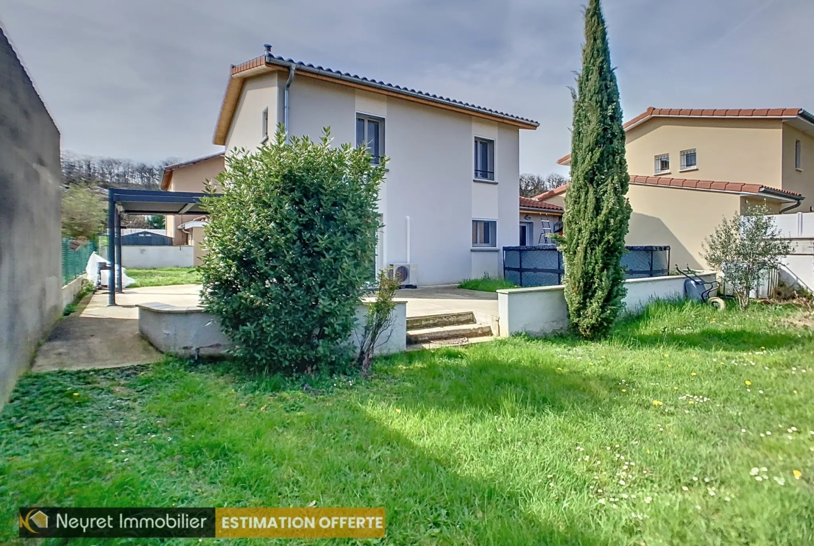 Maison individuelle 105m2 avec piscine à Givors 