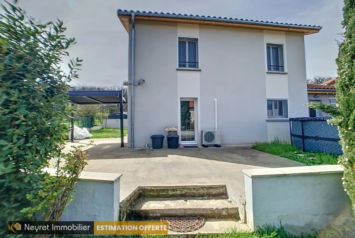 Maison individuelle 105m2 avec piscine à Givors 