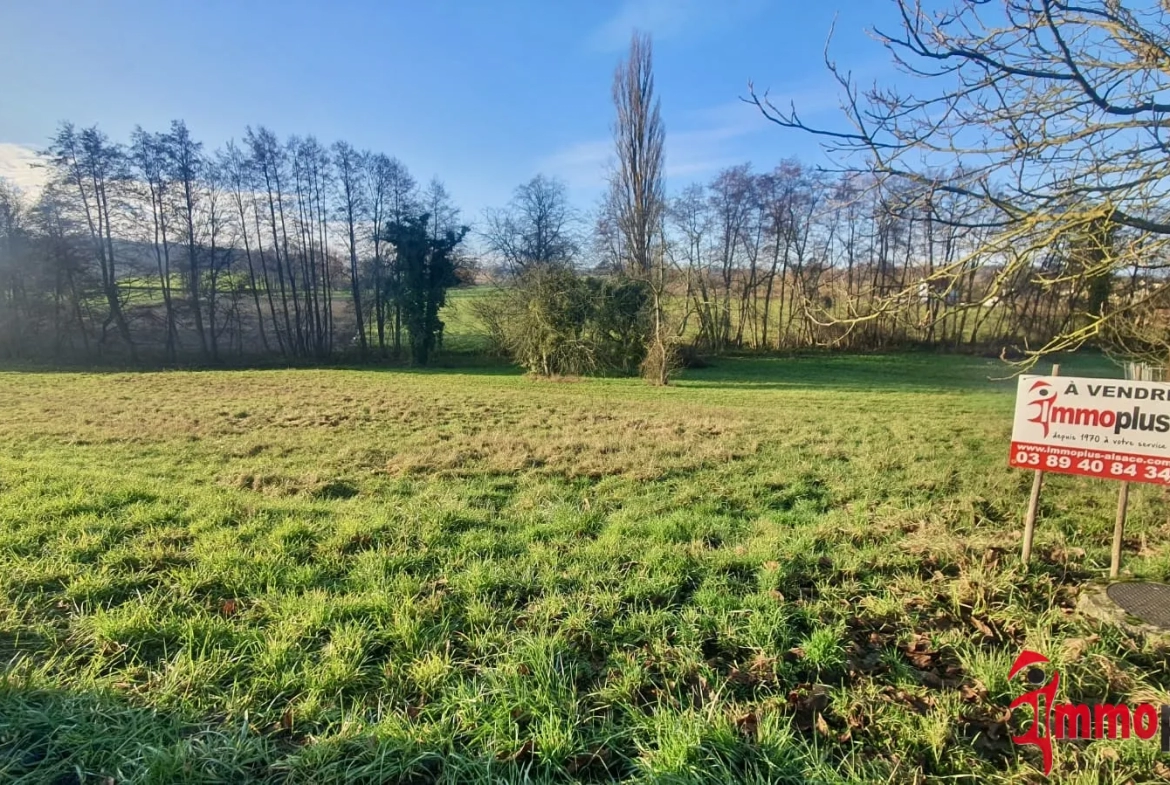 Terrain à bâtir à Hundsbach de 16,21 ares 