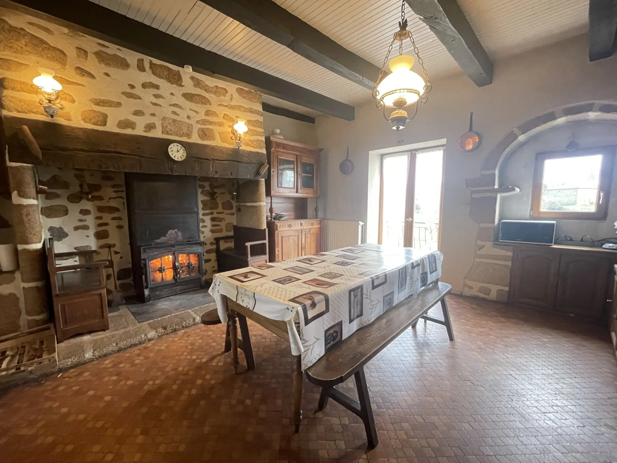 Maison en pierre à Cros-de Montvert 