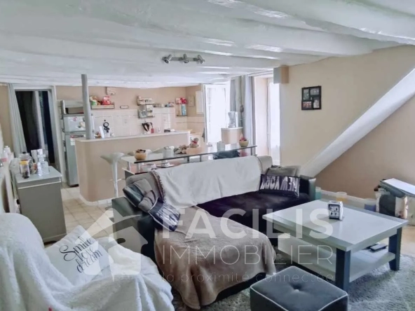 Maison 87 m2 + mezzanine de 16m2 - 2 chambres- Fontenay-le-Comte