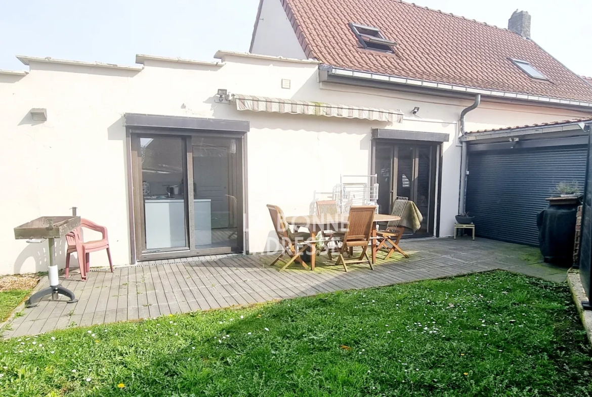 Maison Marianne 2/3 chambres avec jardin et garage à Wattrelos 