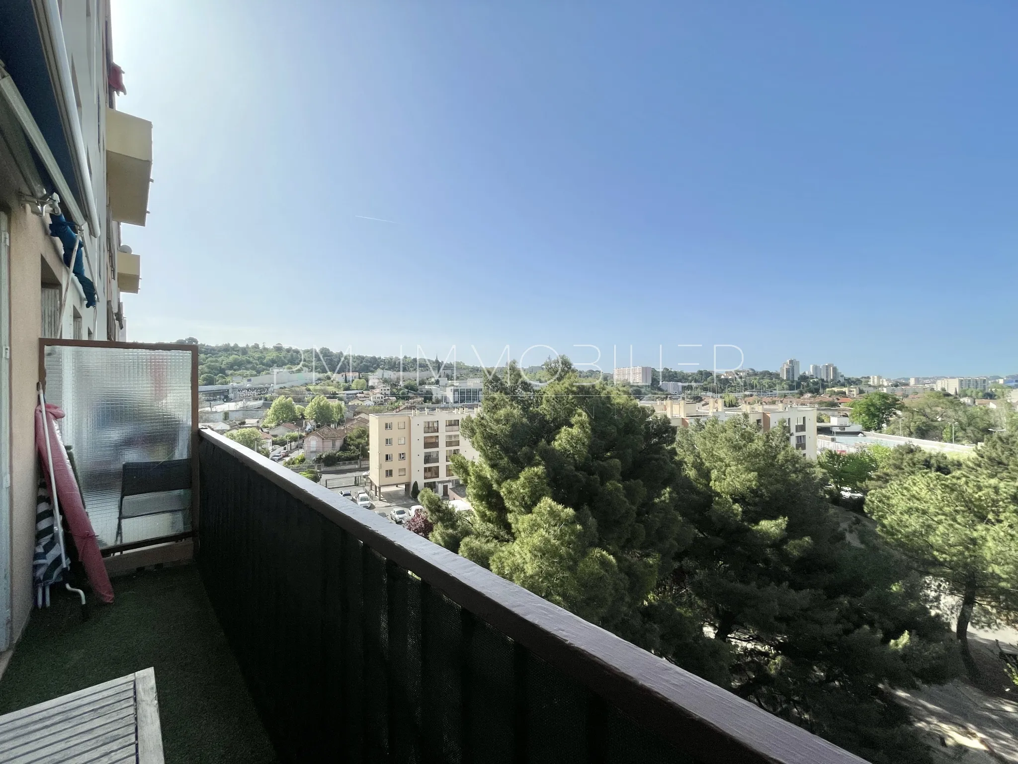 Appartement 3/4 pièces à Marseille avec vue dégagée 