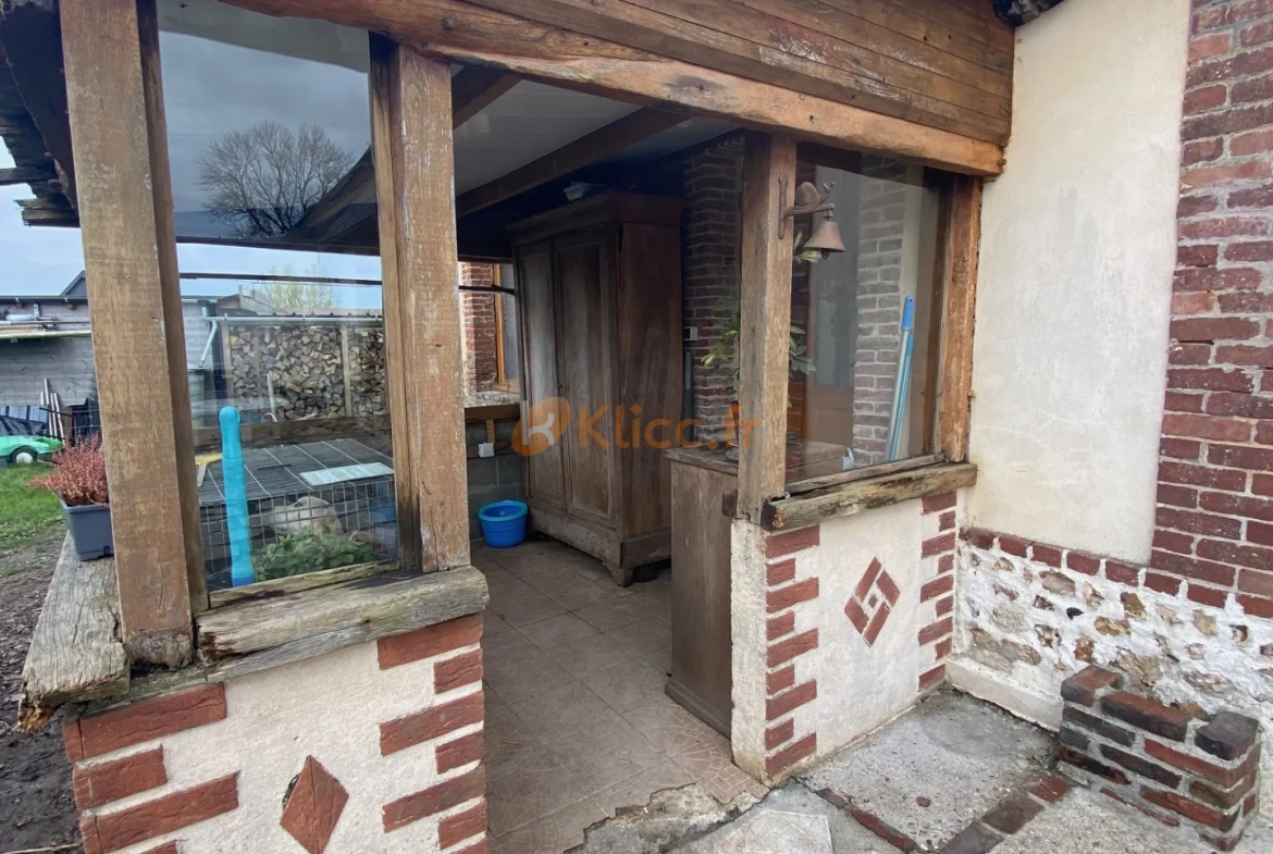 Maison de caractère avec jardin à proximité de Fécamp 