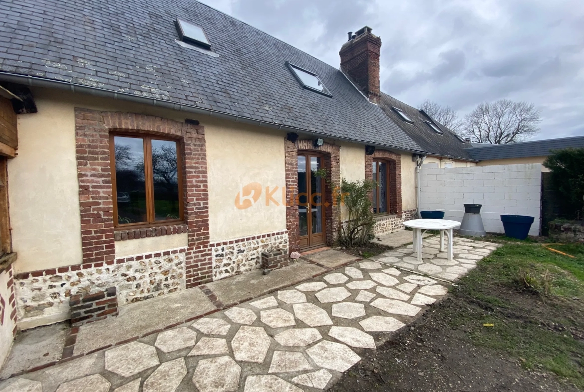 Maison de caractère avec jardin à proximité de Fécamp 