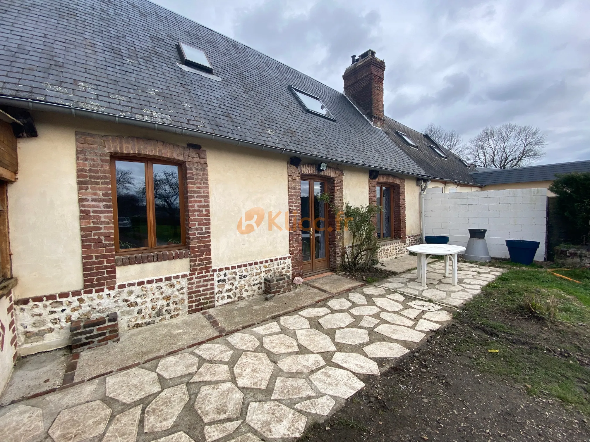 Maison de caractère avec jardin à proximité de Fécamp 