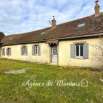 Fermette rénovée à Sergines avec jardin clos