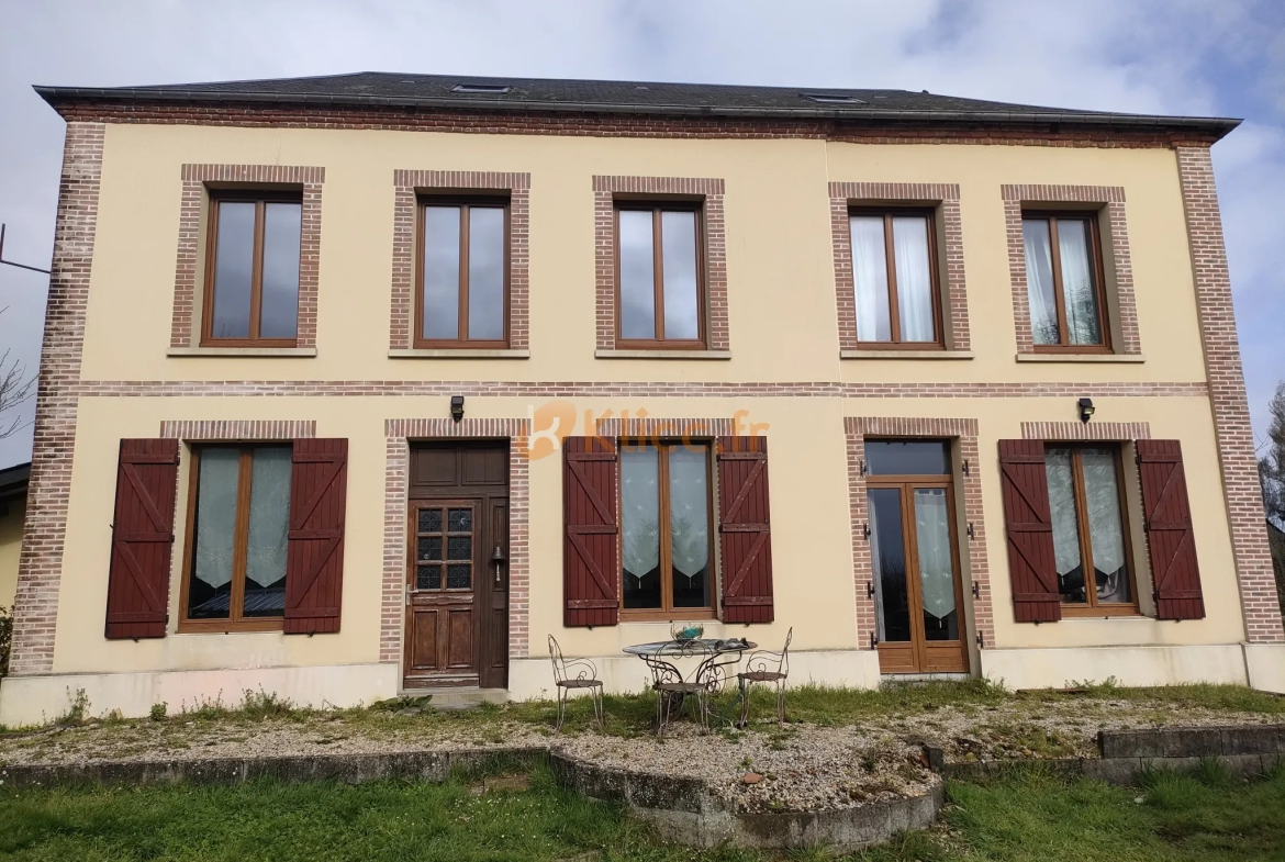 Grande Maison Familiale avec Jardin Proche Goderville à Vendre 