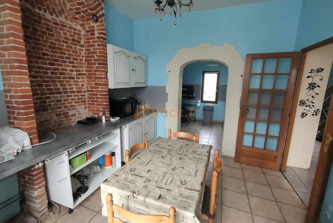 Grande Maison Familiale avec Jardin Proche Goderville à Vendre 