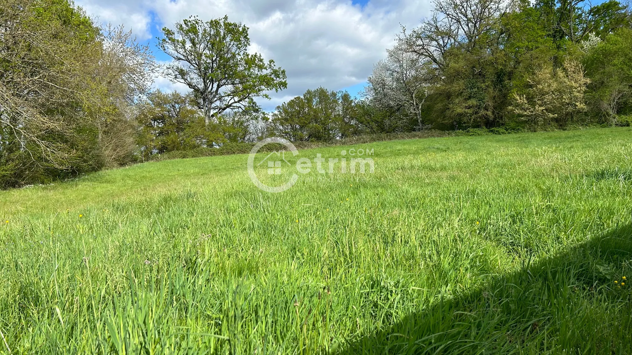 Terrain à bâtir de 1.100 m2 à Bulhon avec vue dégagée 