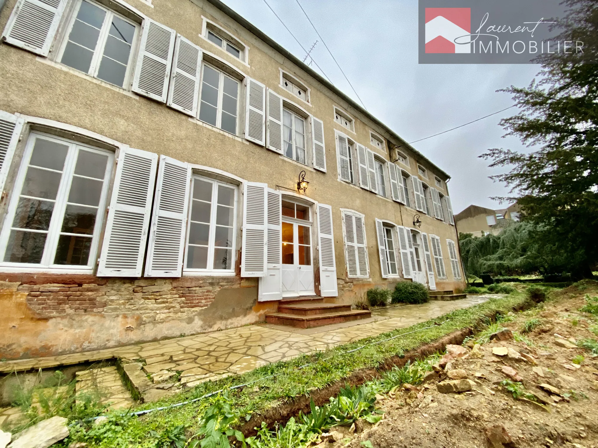 Maison bourgeoise à Cuisery avec Laurent Immobilier 