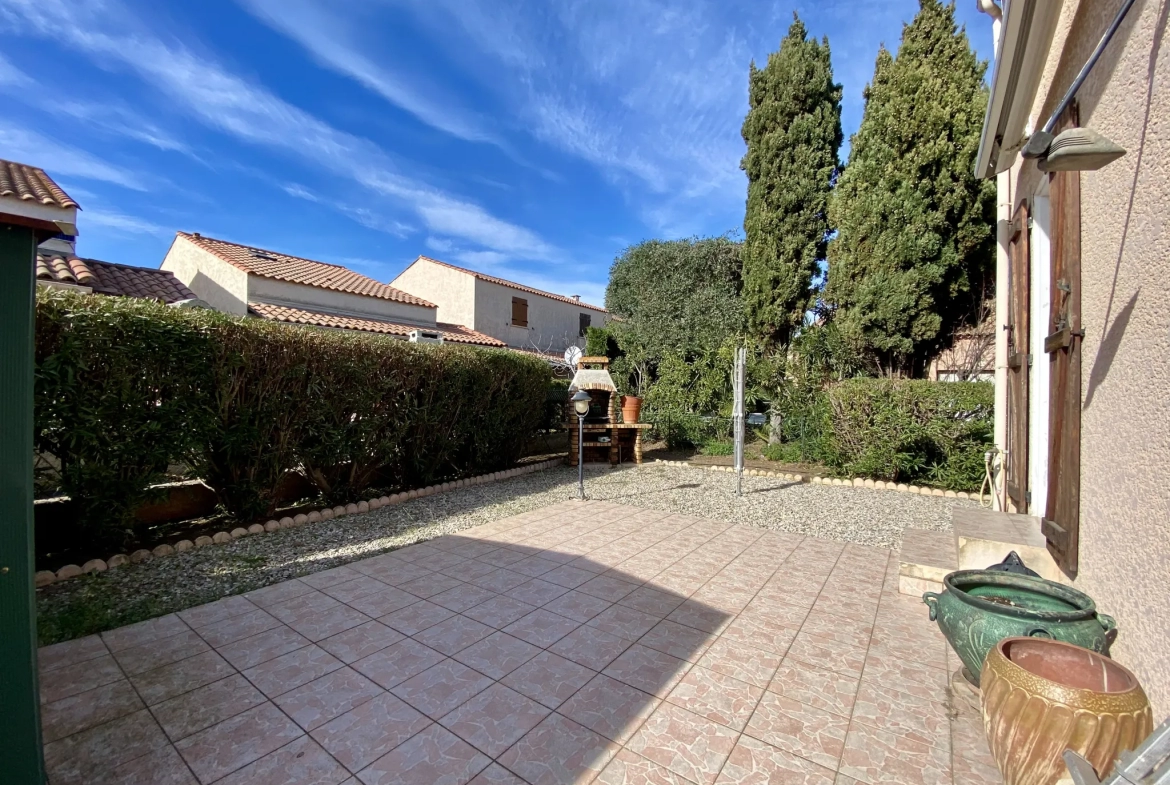 Maison R avec 3 chambres et garage sur VIAS plage 