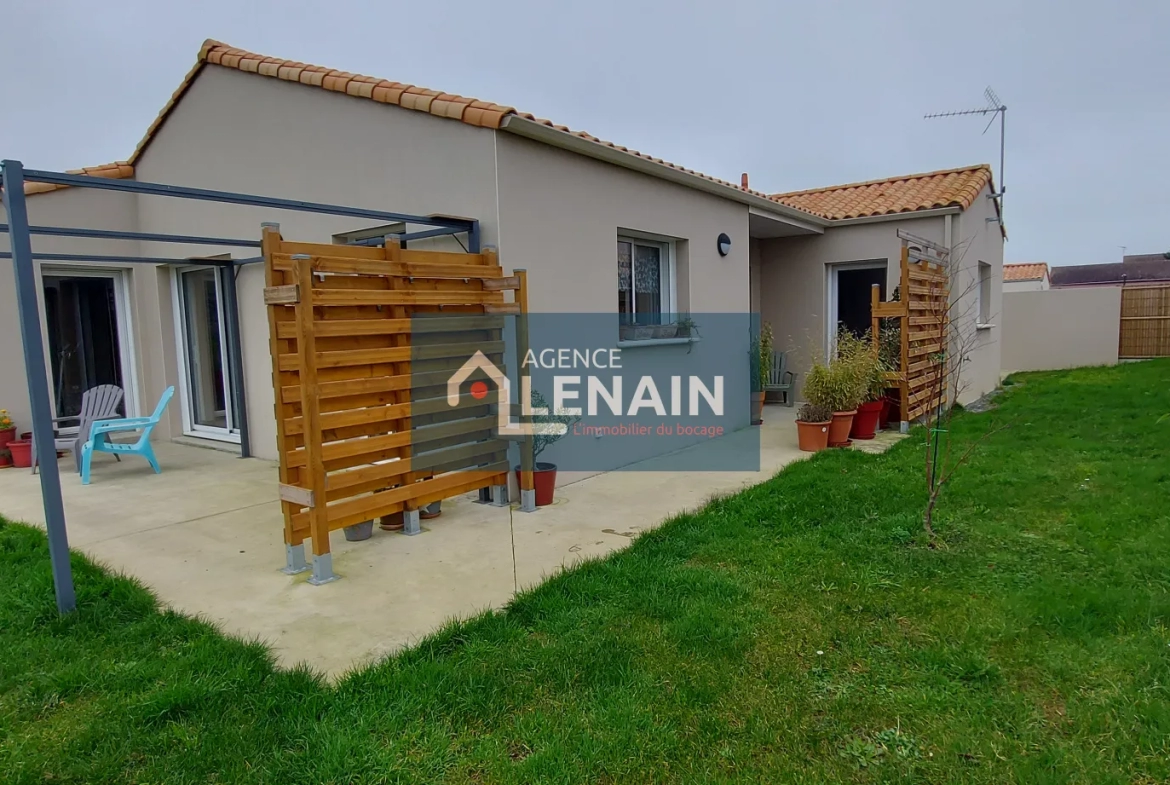 Maison de plain pied à Les Herbiers - 115m2, 4 chambres 