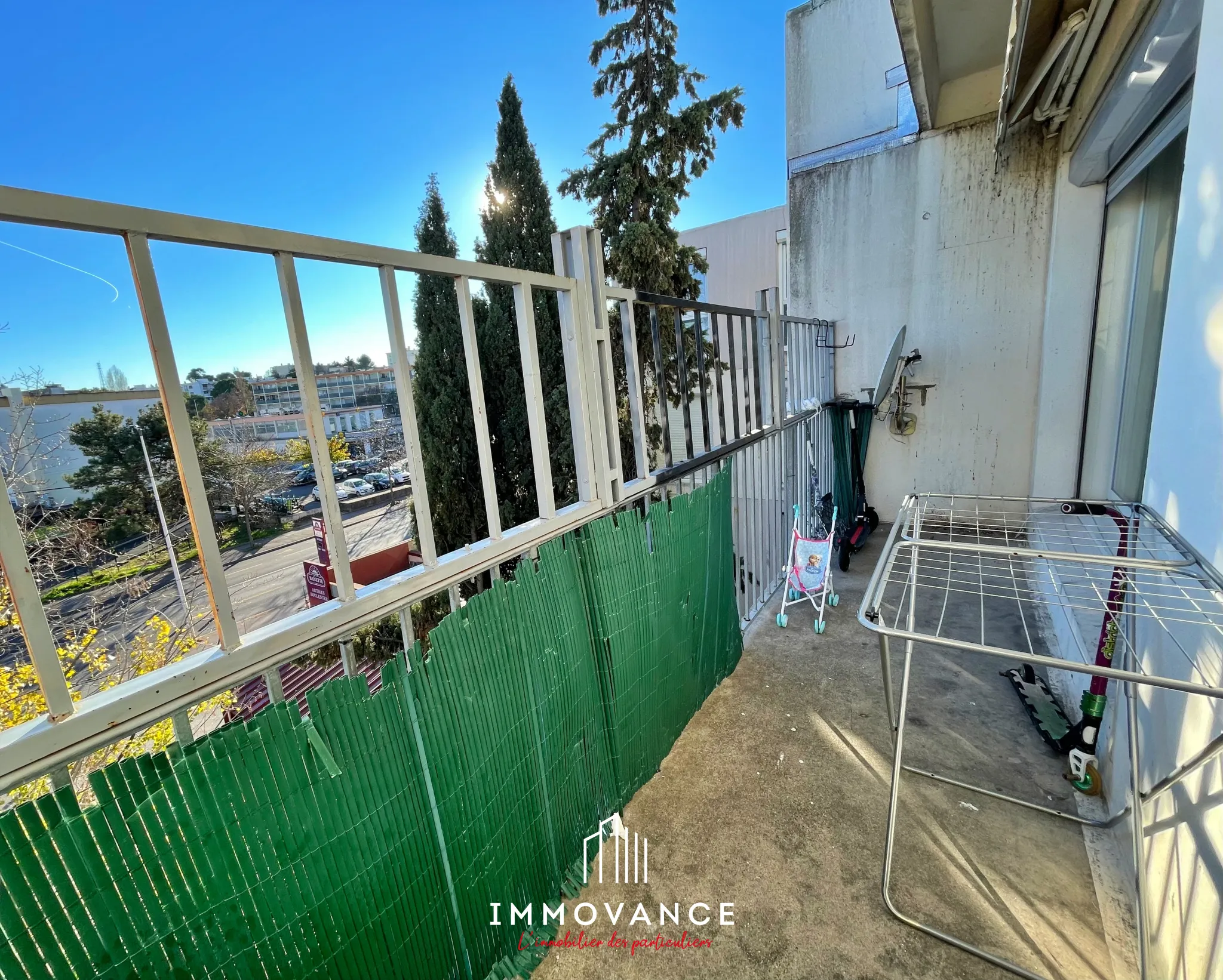 Appartement T4 de 75m2 avec balcon à Alco, Montpellier 