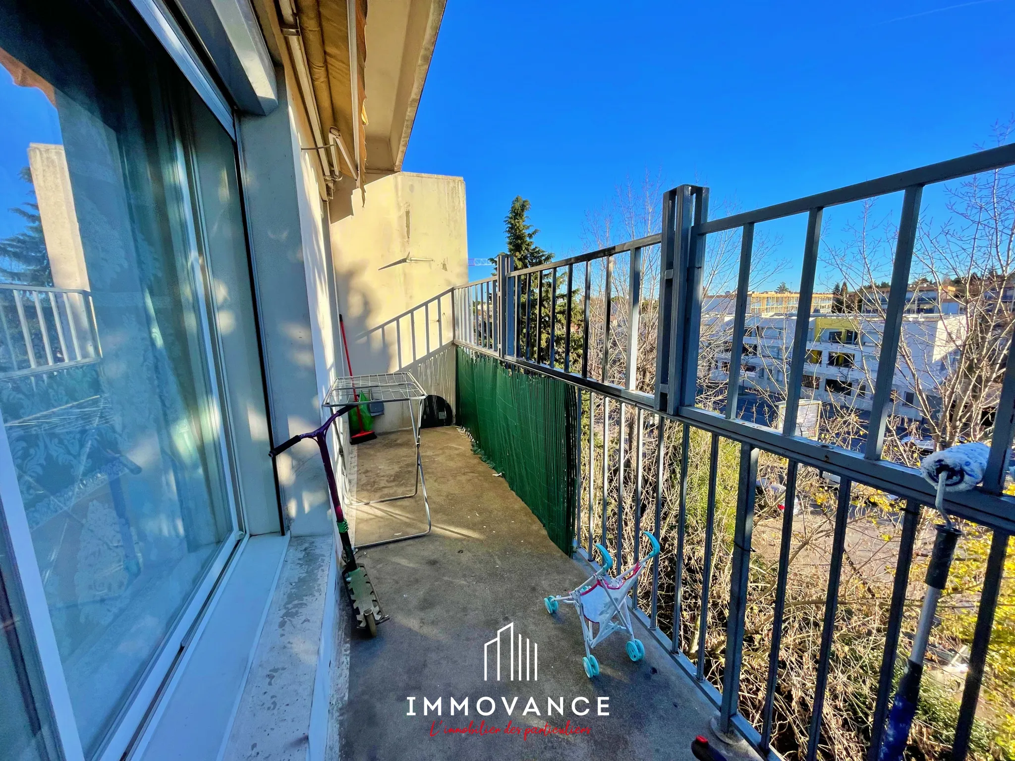 Appartement T4 de 75m2 avec balcon à Alco, Montpellier 