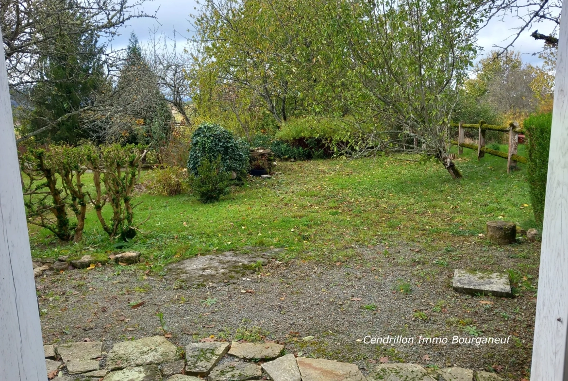 Fermette rénovée avec 2 chambres et terrain spacieux à St Dizier Leyrenne 